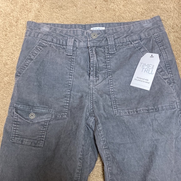 NWT - Time and Tru gray corduroys - Picture 2 of 8